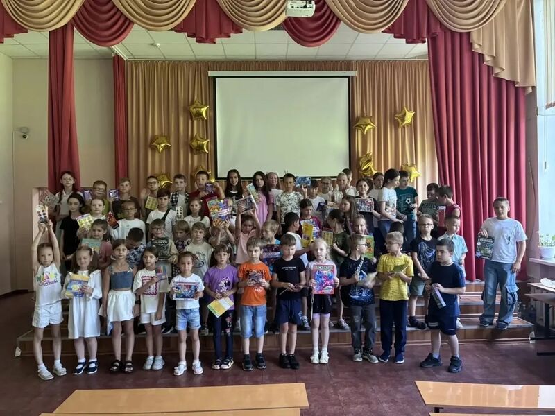 Завершилась смена в детском лагере «Улыбка»