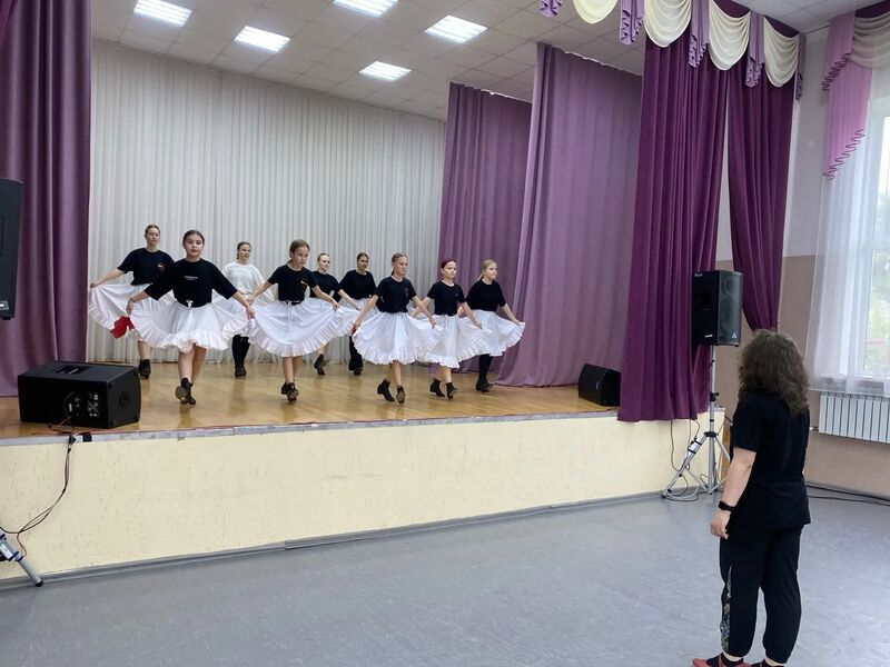 Мастер-класс по народному танцу состоялся в Горбовском СДК
