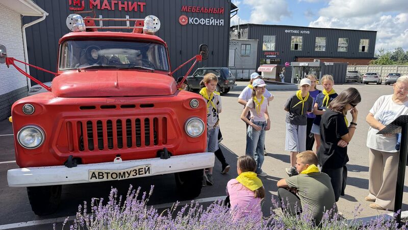 Котельная, трансформатор и пожарная машина: как отряд из «Молодёжки» побывал в рузском Фабричном квартале