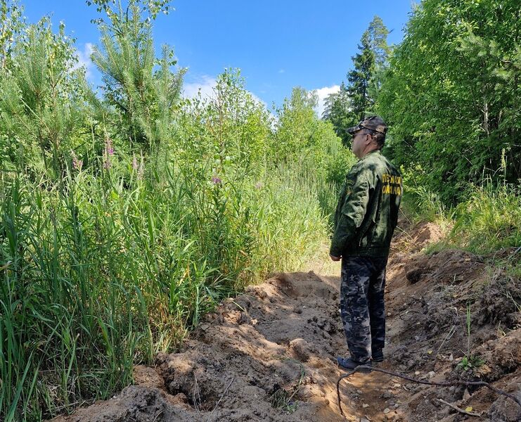 В Орешковском участковом лесничестве проведены противопожарные мероприятия
