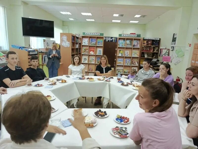 Новелла Любина встретилась с читателями в библиотеке Рузского округа