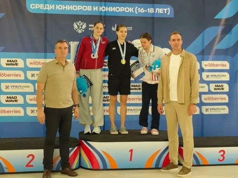 Рузские пловчихи отличились на первенстве России