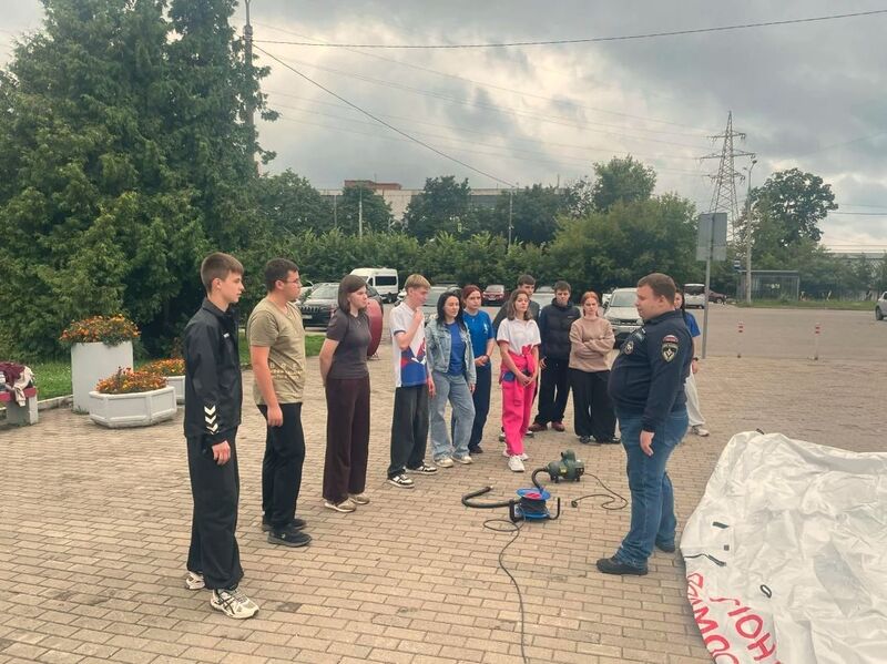 Добровольцы из Рузского округа посетили Школу волонтёров в чрезвычайных ситуациях  