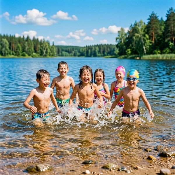 Безопасность на воде: дети 