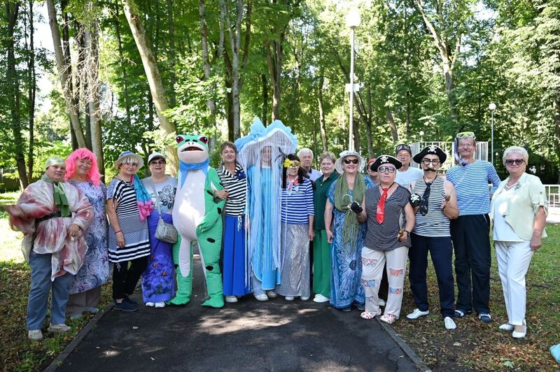Долголеты из Рузы приняли участие в фестивале «День Нептуна» в Волоколамске