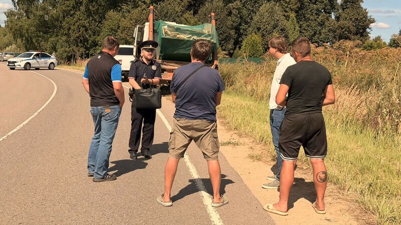 В Рузском округе пресекли деятельность «серых возчиков» мусора