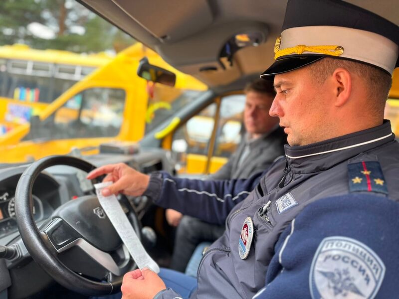 В Рузском округе в преддверии учебного года проверили школьные автобусы 