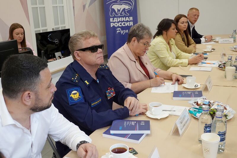В Рузе прошла очередная встреча с семьями участников СВО