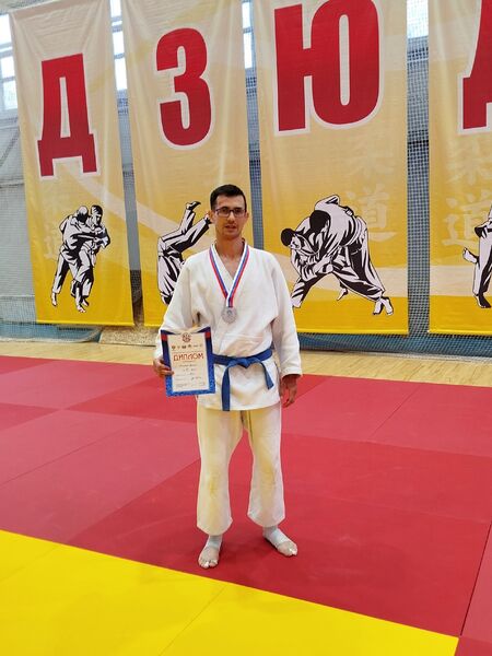 Рузский дзюдоист стал серебряным призером чемпионата России среди ветеранов
