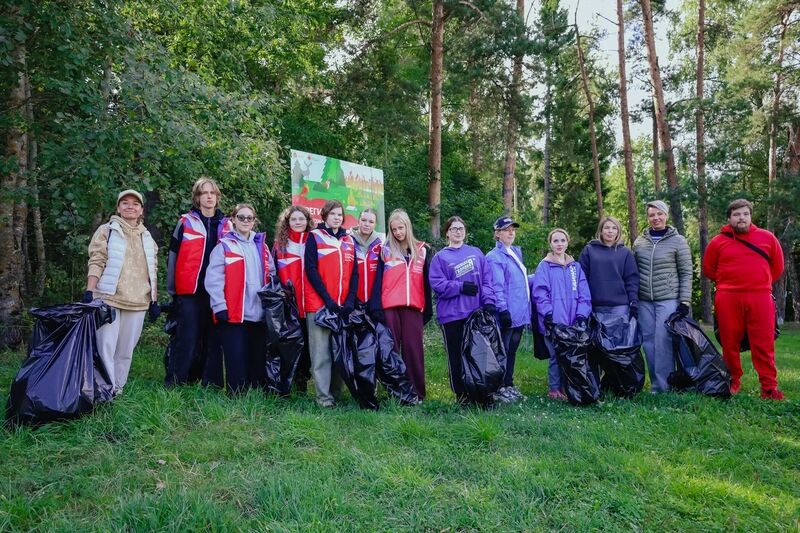 В Рузском округе провели экологическую акцию «Чистые берега Евразии»