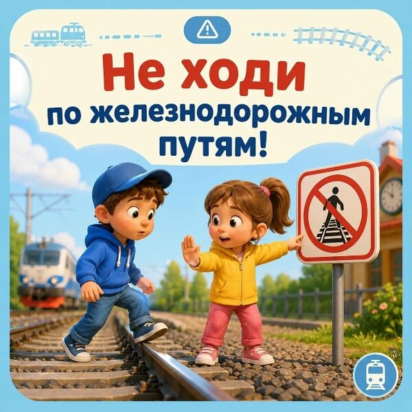 Московско-Смоленская транспортная прокуратура разъясняет: соблюдайте правила безопасности на железной дороге!