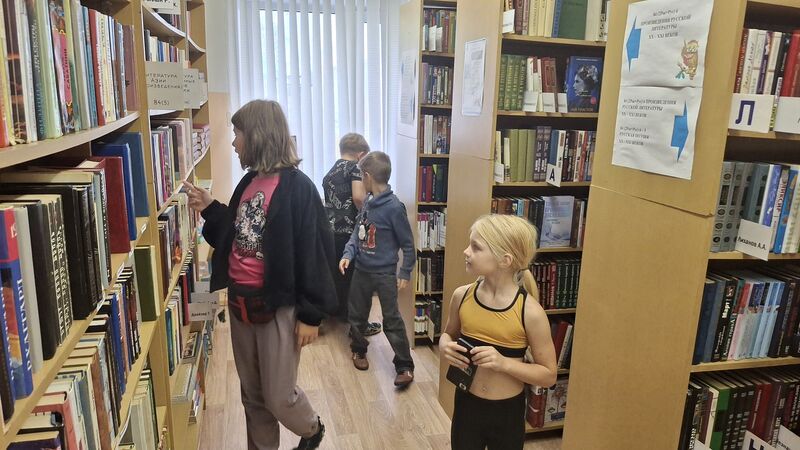 В Старорузской библиотеке прошла встреча «Читай, книгочей, не жалей очей» 