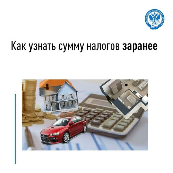 На сайте ФНС России работают сервисы для расчета налогов