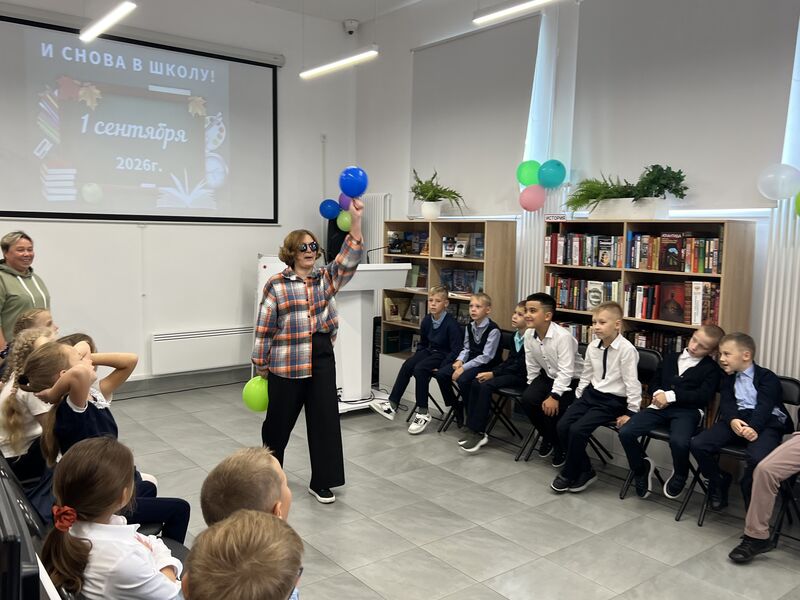 В Рузской библиотеке прошла программа «Здравствуй, школьная пора!» 