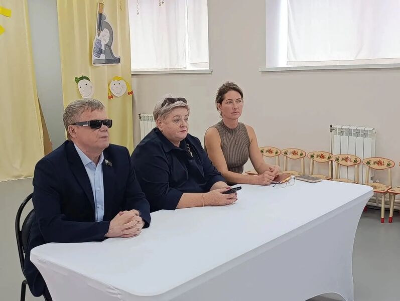 Депутат МОД Владимир Вшивцев встретился с коллективом детского сада «Золотой ключик»