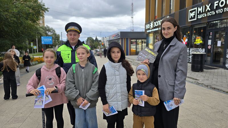 В Рузе прошла акция Госавтоинспекции «Безопасный двор»