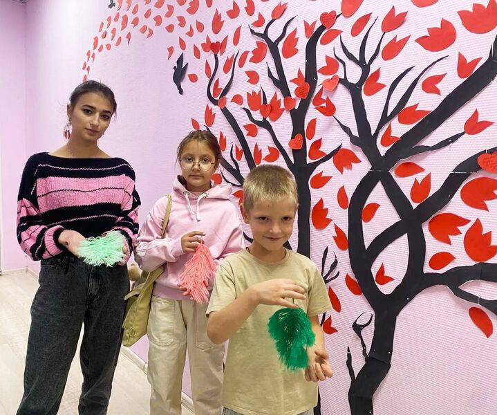 Юные горбовцы создавали стильное декоративное перо