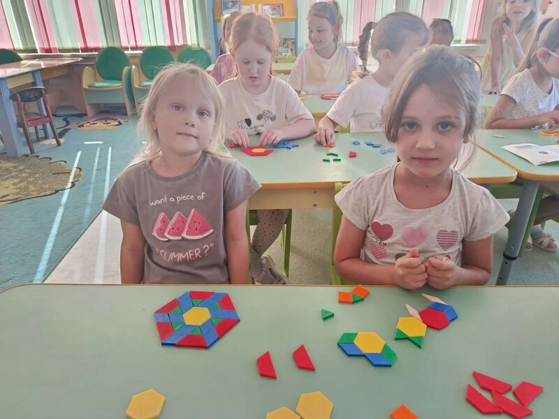 Рузские дошколята освоили развивающую головоломку