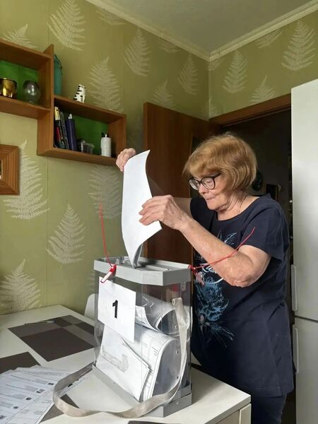 В Рузском округе проводят выездное голосование на дому 