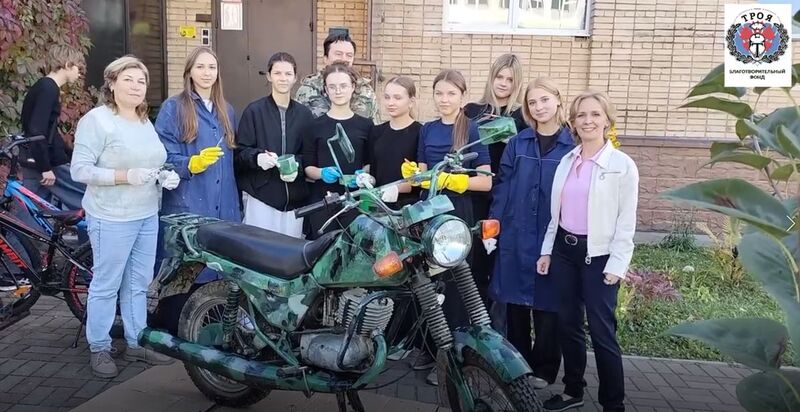Воспитанники детской художественной школы из Гагарина присоединились к акции благотворительного фонда «Троя» из Рузского округа