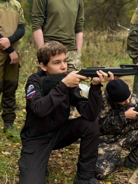 Активисты Дома Юнармии присоединились к акции «Один народ»