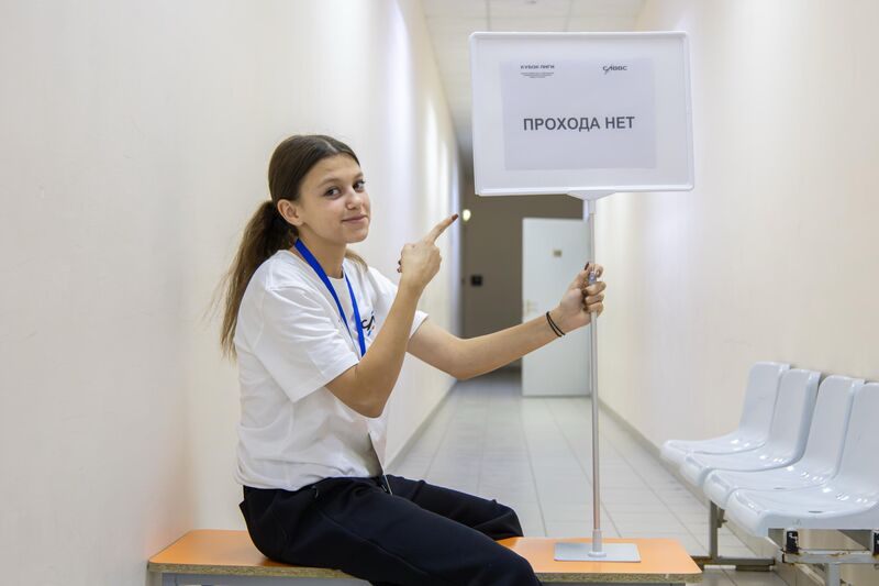 Волонтеры округа помогли провести в Рузе Всероссийские соревнования по водным видам спорта