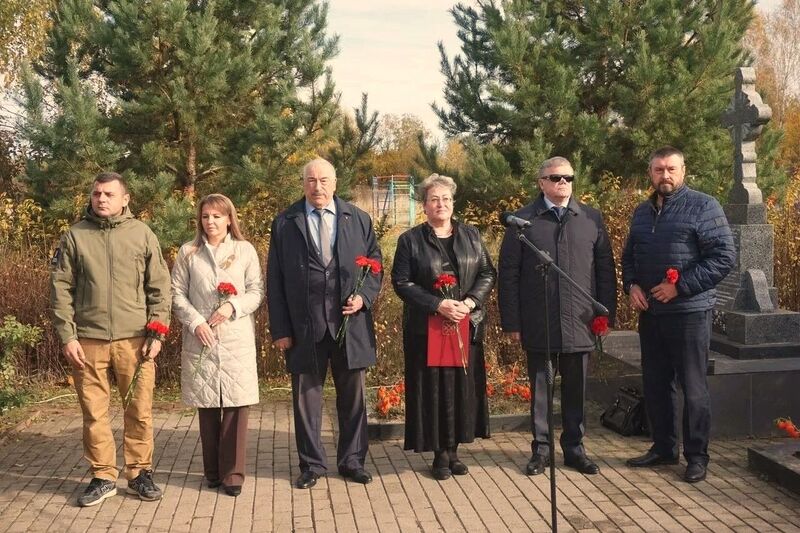 В Апальщино предали земле неизвестного солдата Великой Отечественной войны