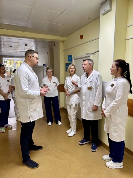 Новый руководитель Рузской больницы: первый рабочий визит