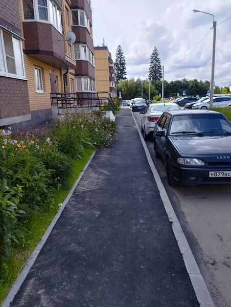 В Рузском округе отремонтированы пешеходные дорожки и построены новые
