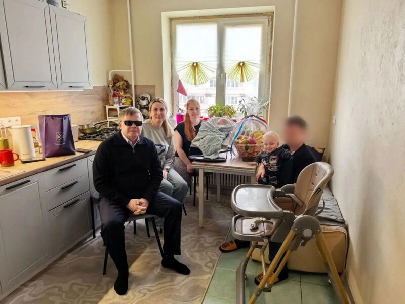 В Рузском округе поздравили многодетных отцов — участников СВО