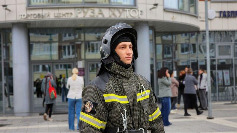  Огнеборцы «Мособлпожспас» провели занятия по изучению района выезда в Рузском округе