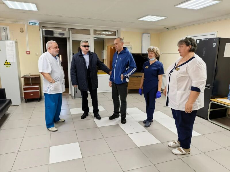 Депутат МОД провел встречу с коллективом отделения паллиативной помощи