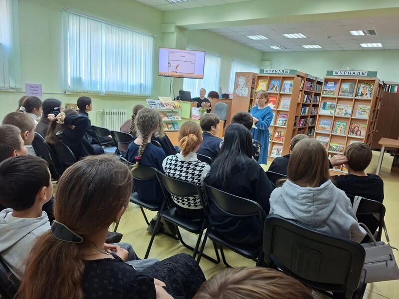 В Тучковской библиотеке провели интерактивную программу «Грамотеи»