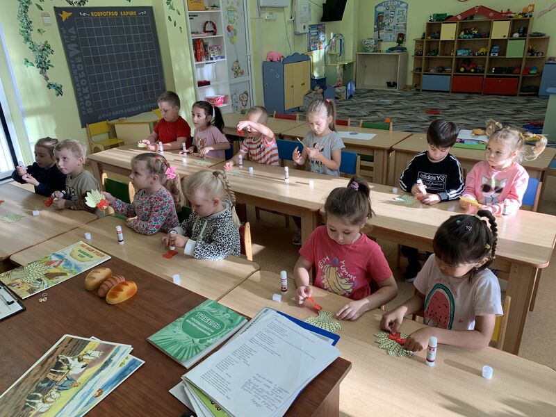 С никольскими дошколятами поговорили о хлебе