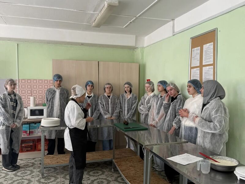 В Тучковском филиале Красногорского колледжа прошел кулинарный мастер-класс для школьников