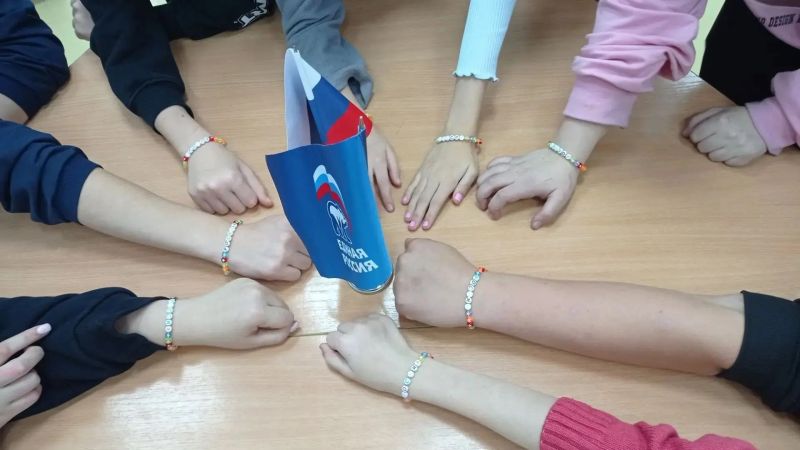 В Тучковской библиотеке прошёл патриотический мастер-класс для воспитанников школы-интерната